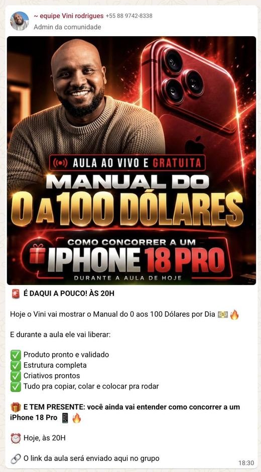 Grupo · 18h30 · presente