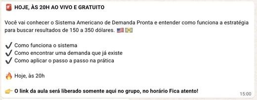 Grupo · 15h · promessas